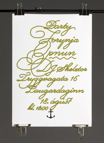 Forynja Party Poster